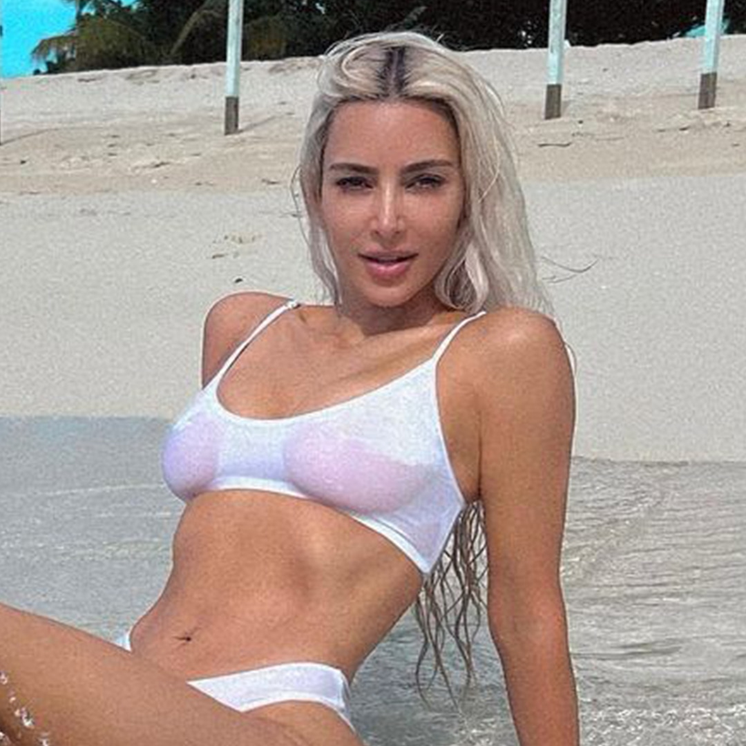 Proof Kim Kardashian Is Bringing Back the Bikini Belfie